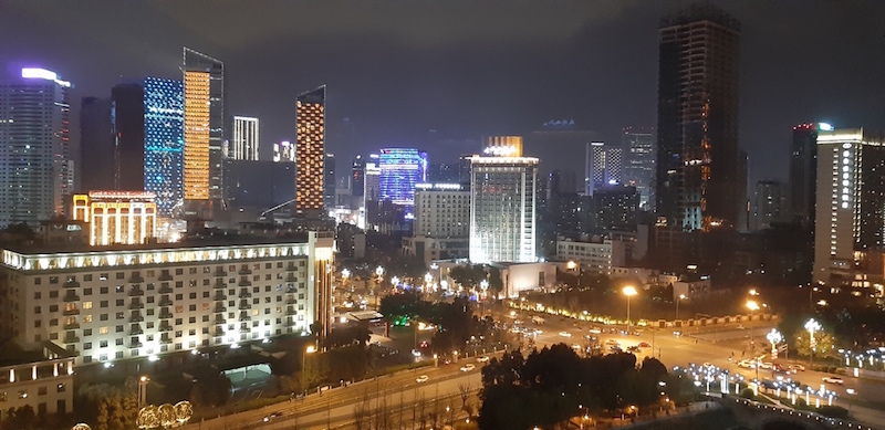 Skyline van Chengdu